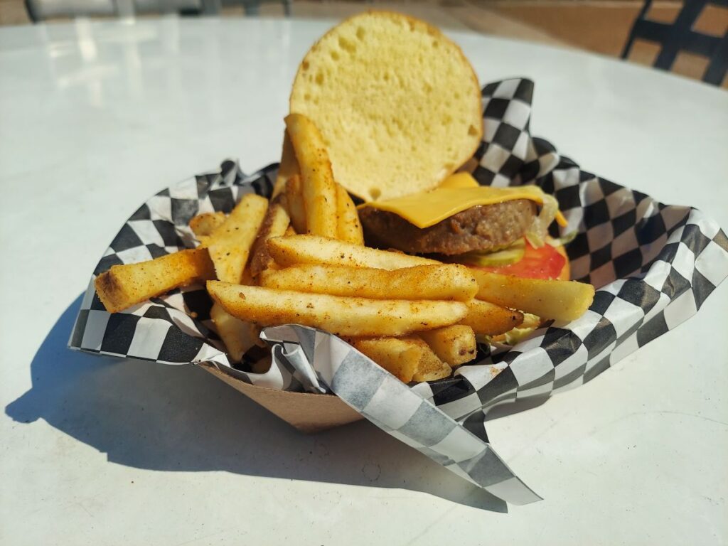 Busch Gardens Vegan Burger