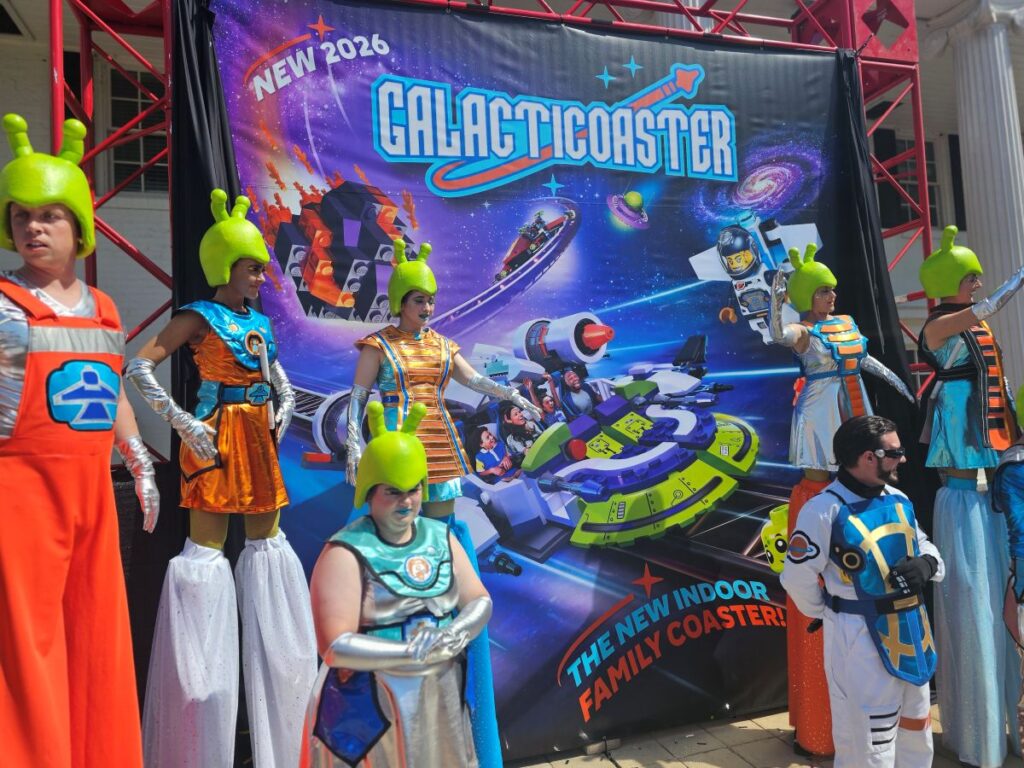 Galacticoaster Legoland space coaster