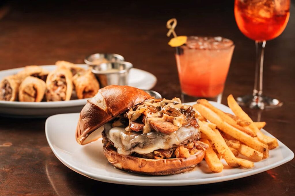 Oktoberfest Burger Disney Springs