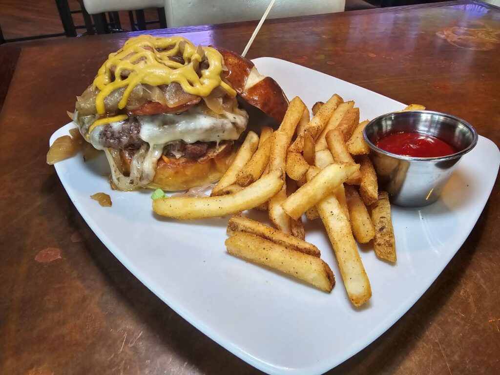 Oktoberfest Burger Disney Springs