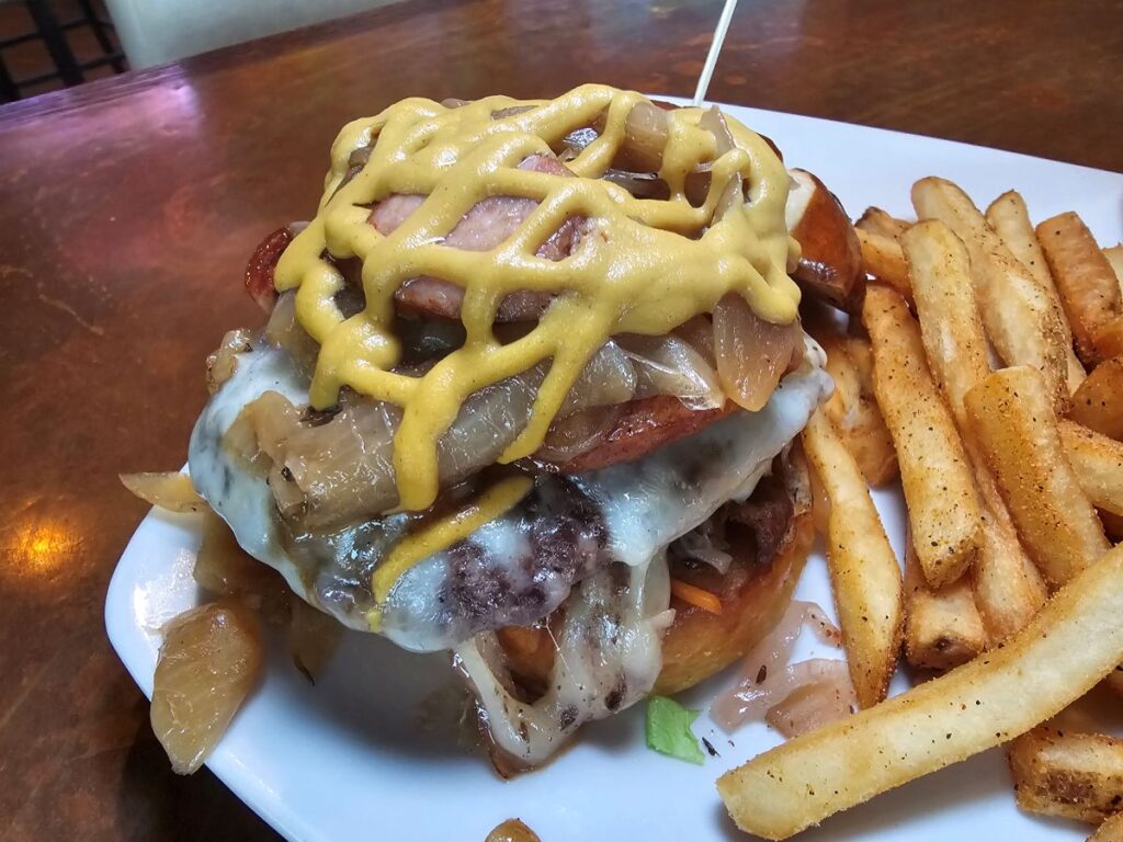 Oktoberfest Burger Disney Springs