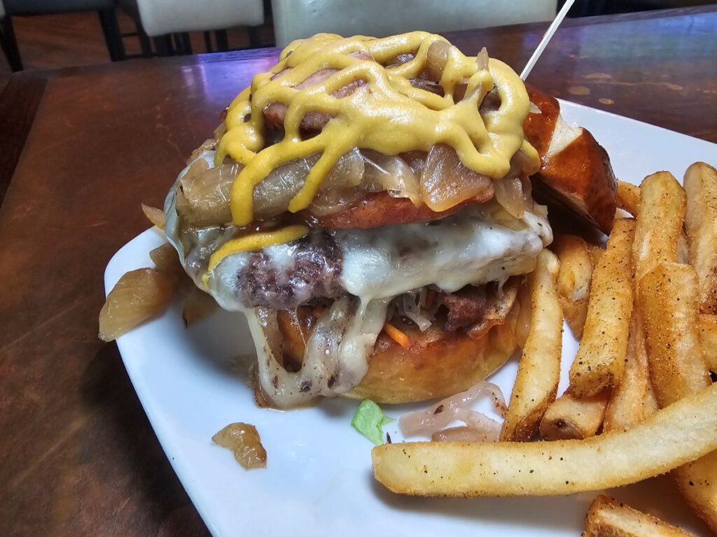 Oktoberfest Burger Disney Springs 