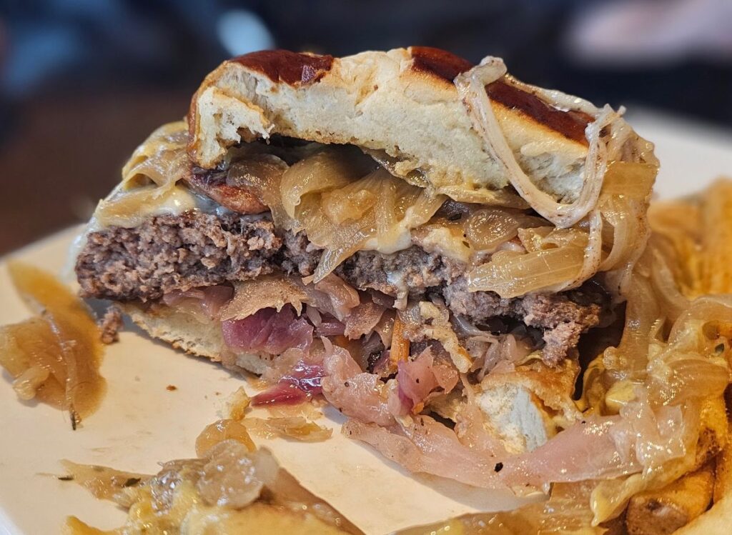 Oktoberfest Burger Disney Springs