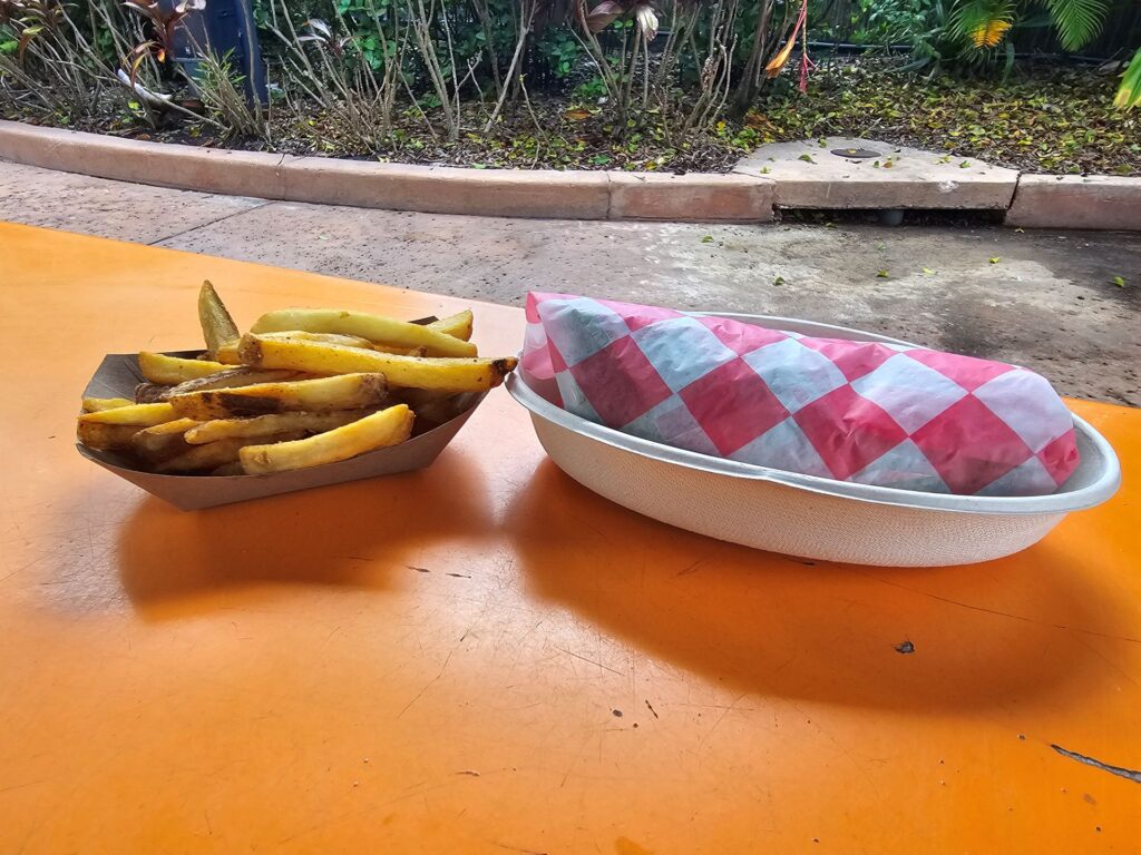 Aquatica Orlando Chicken Wrap