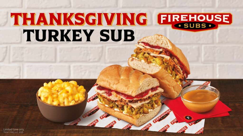 Firehouse Subs Thanksgiving Sub