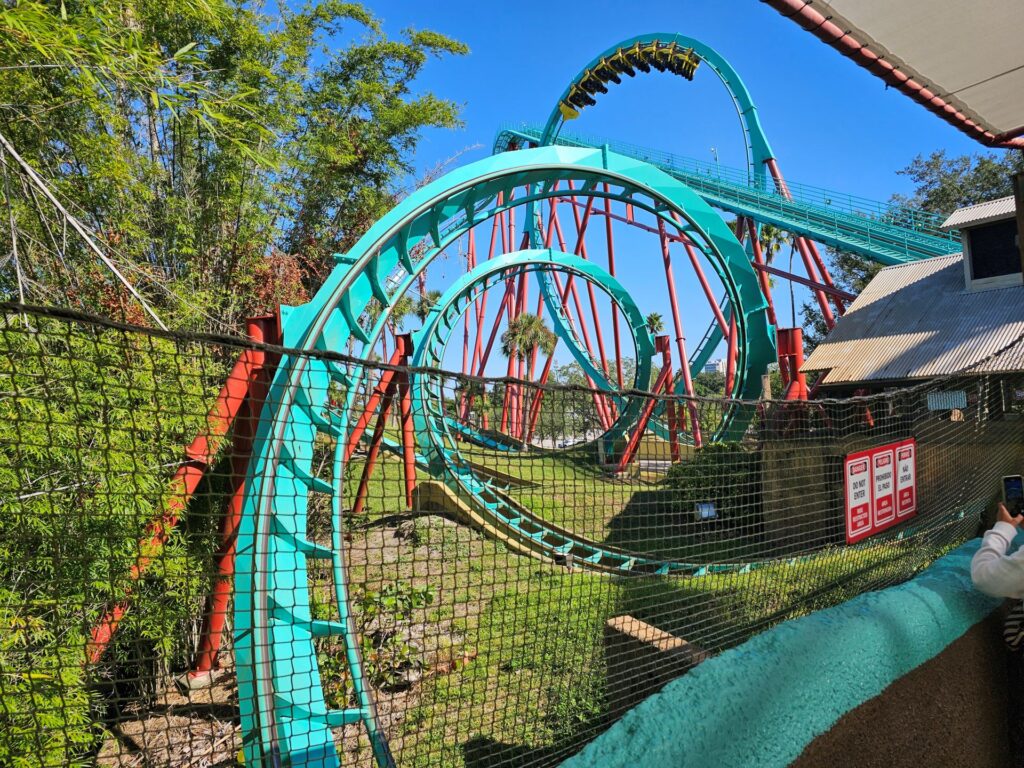 Kumba closing rumors at Busch Gardens Tampa Bay- photo shows riders on the coaster
