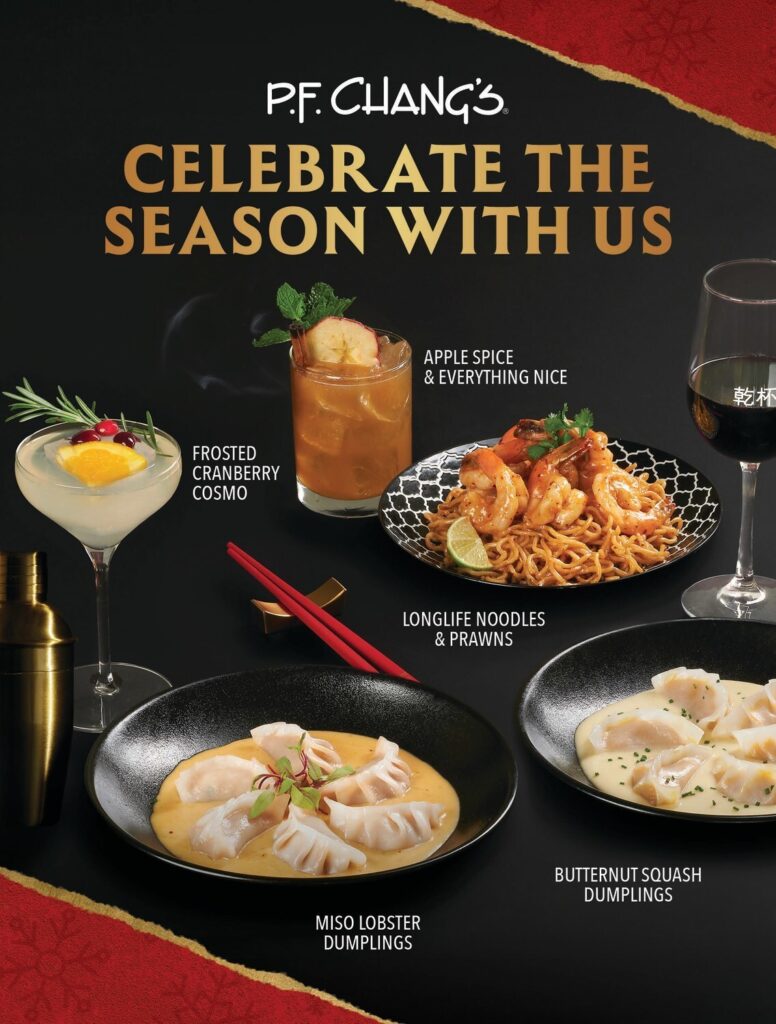 P.F. Chang’s Holiday Menu