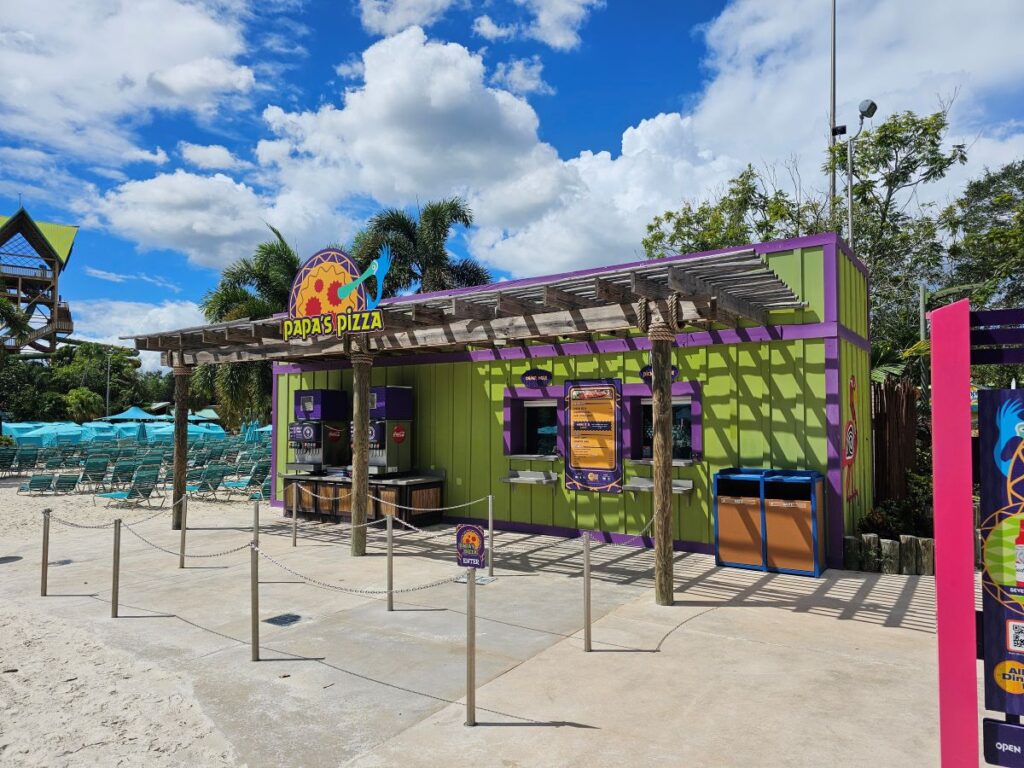 Aquatica Orlando restaurant change