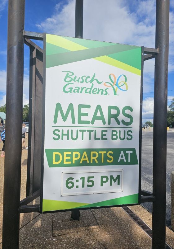 Busch Gardens Orlando Shuttle