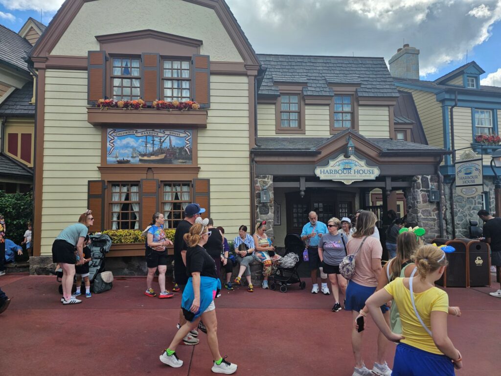 Columbia Harbour House exterior at Magic Kingdom