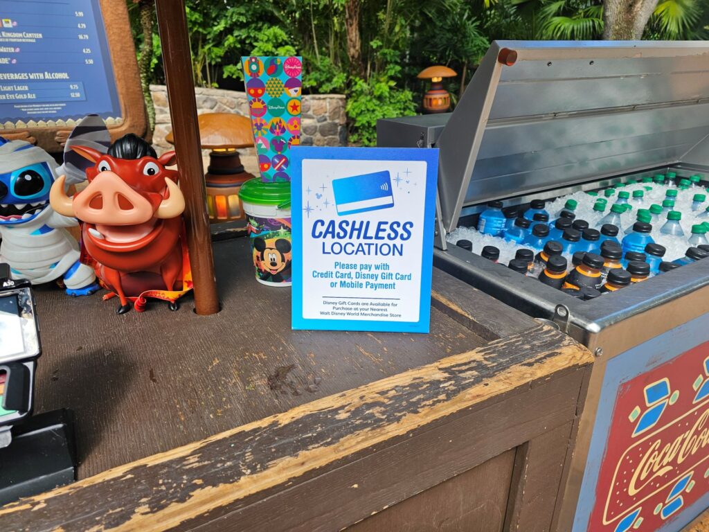 Disney World Cashless