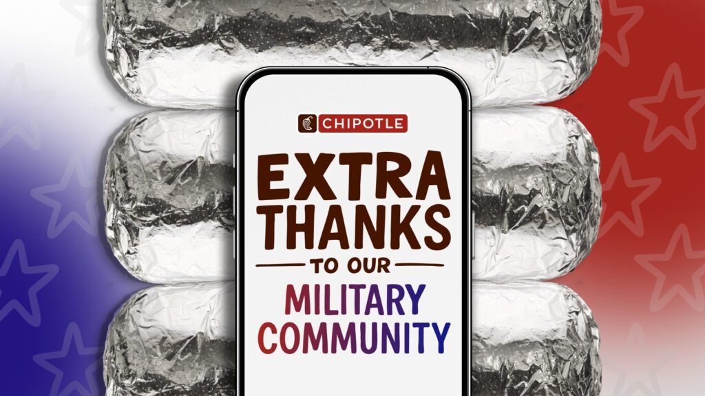 Chipotle Veterans Day BOGO