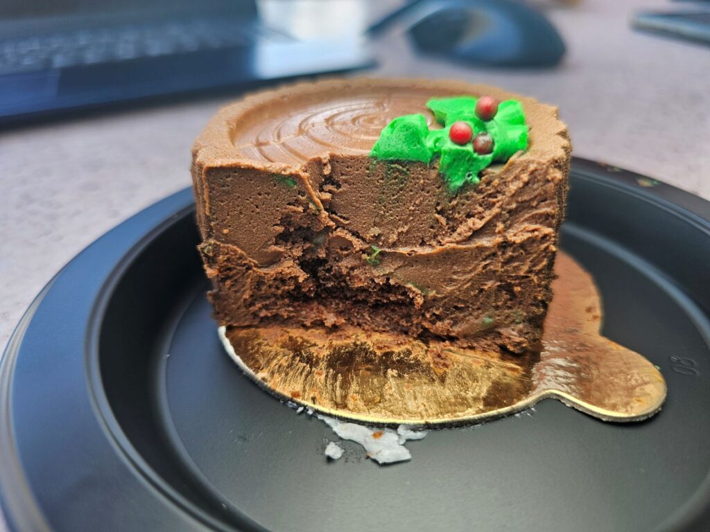 Chocolate Yule Log Universal Orlando