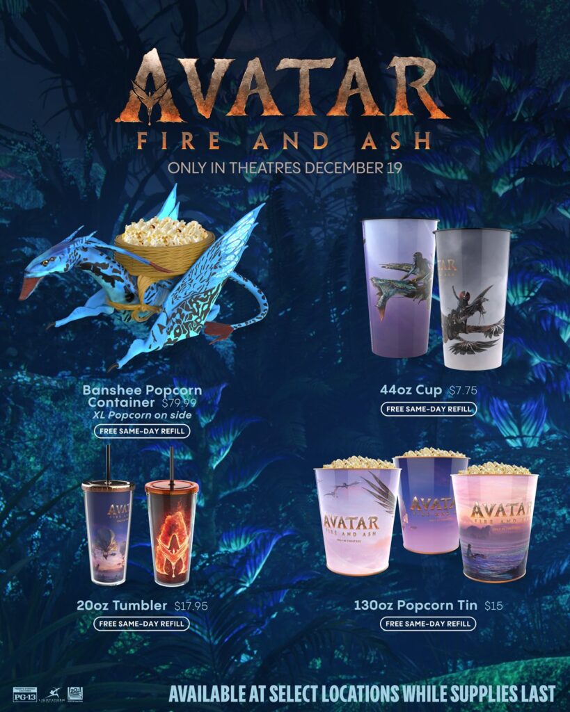 Avatar: Fire & Ash popcorn 
