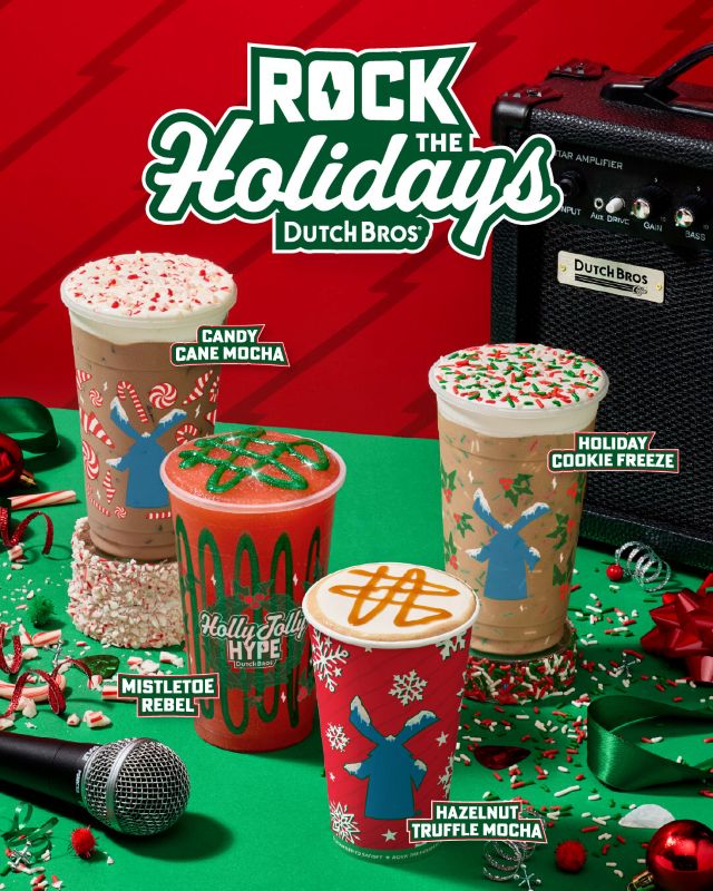 Dutch Bros Holiday Drinks