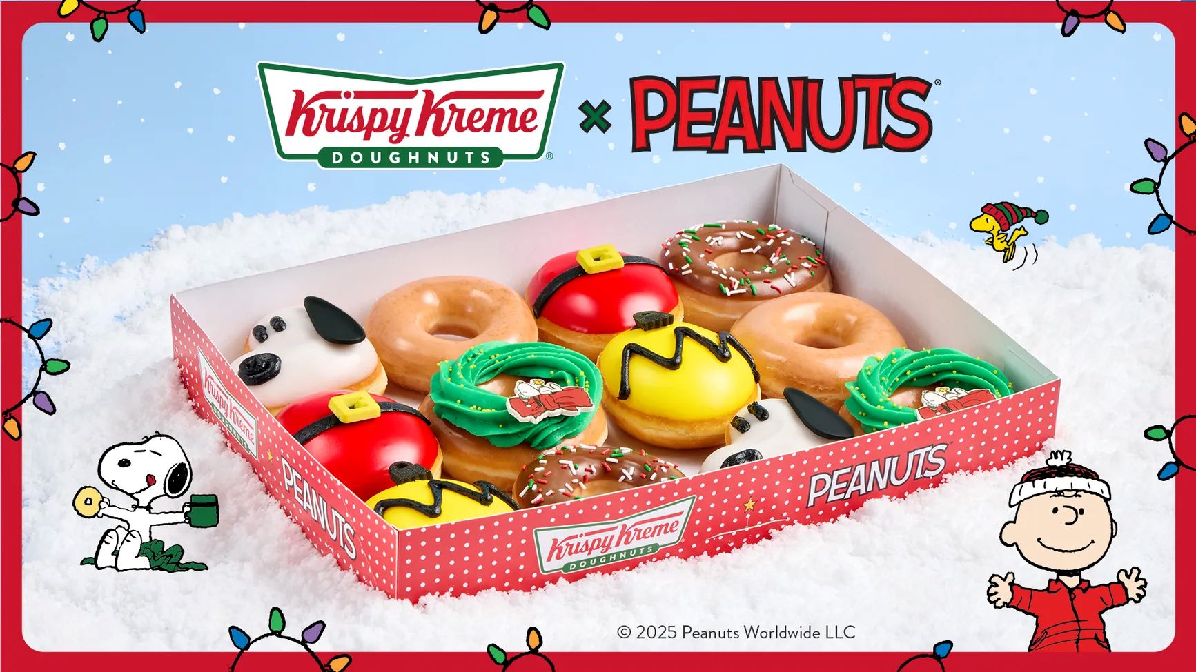Krispy Kreme Peanuts Doughnuts