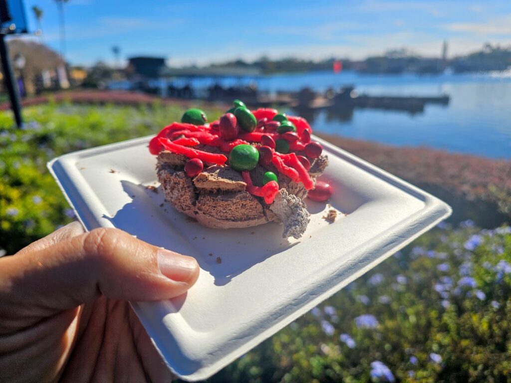 Liquid Nitrogen Chocolate-Peppermint Mousse