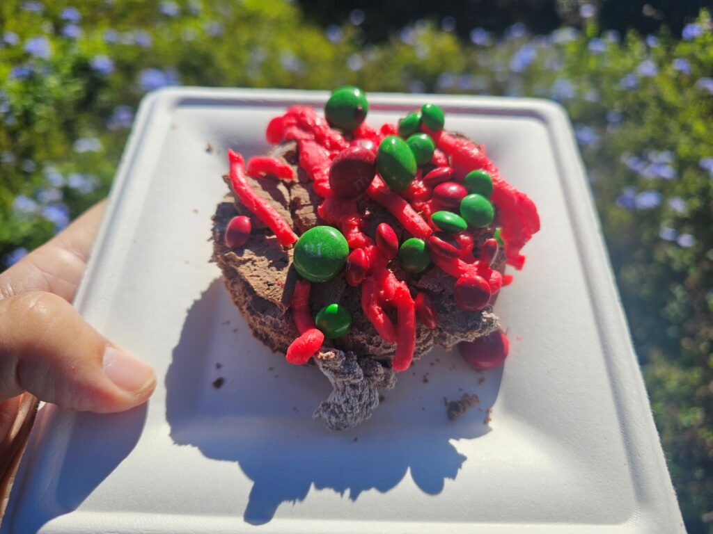 Liquid Nitrogen Chocolate-Peppermint Mousse