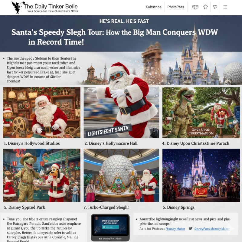 Santa Claus Disney World
