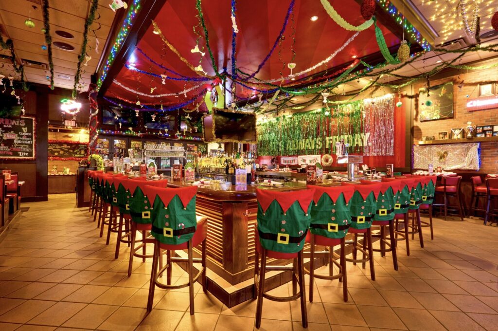 TGI Fridays Holiday Menu