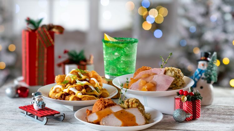 SeaWorld Christmas Celebration Food