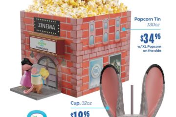 Cinemark Zootopia Popcorn Tin