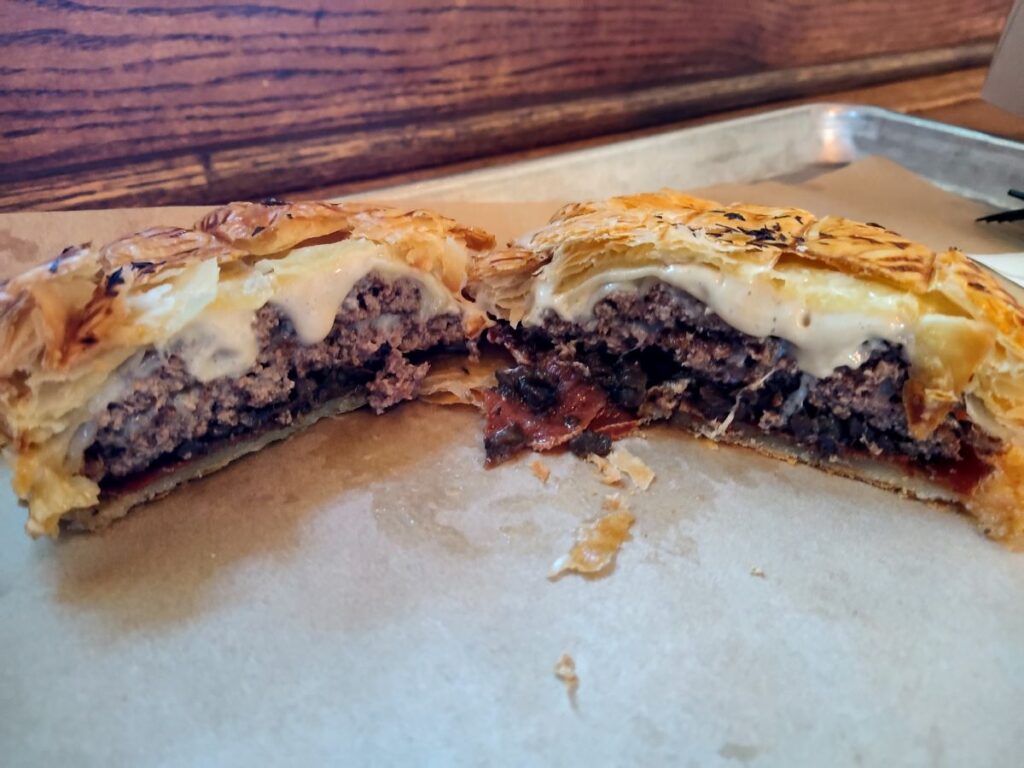 Beef Wellington Burger