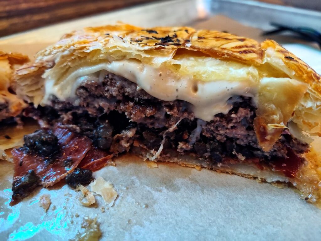 Beef Wellington Burger