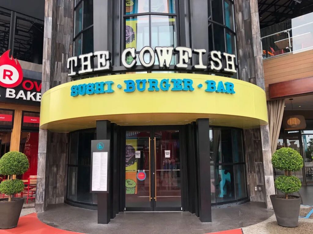 Cowfish Burger and Sushi