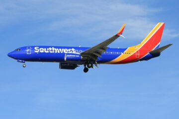 an airplane in flight