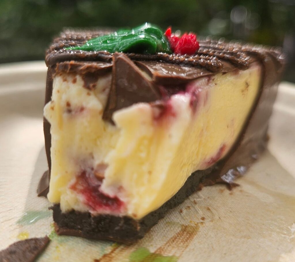Cranberry-Cherry Cheesecake Pop