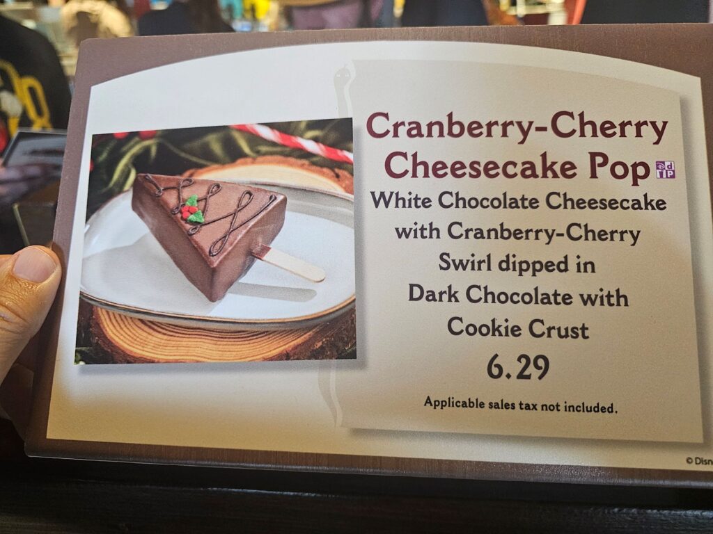 Cranberry-Cherry Cheesecake Pop