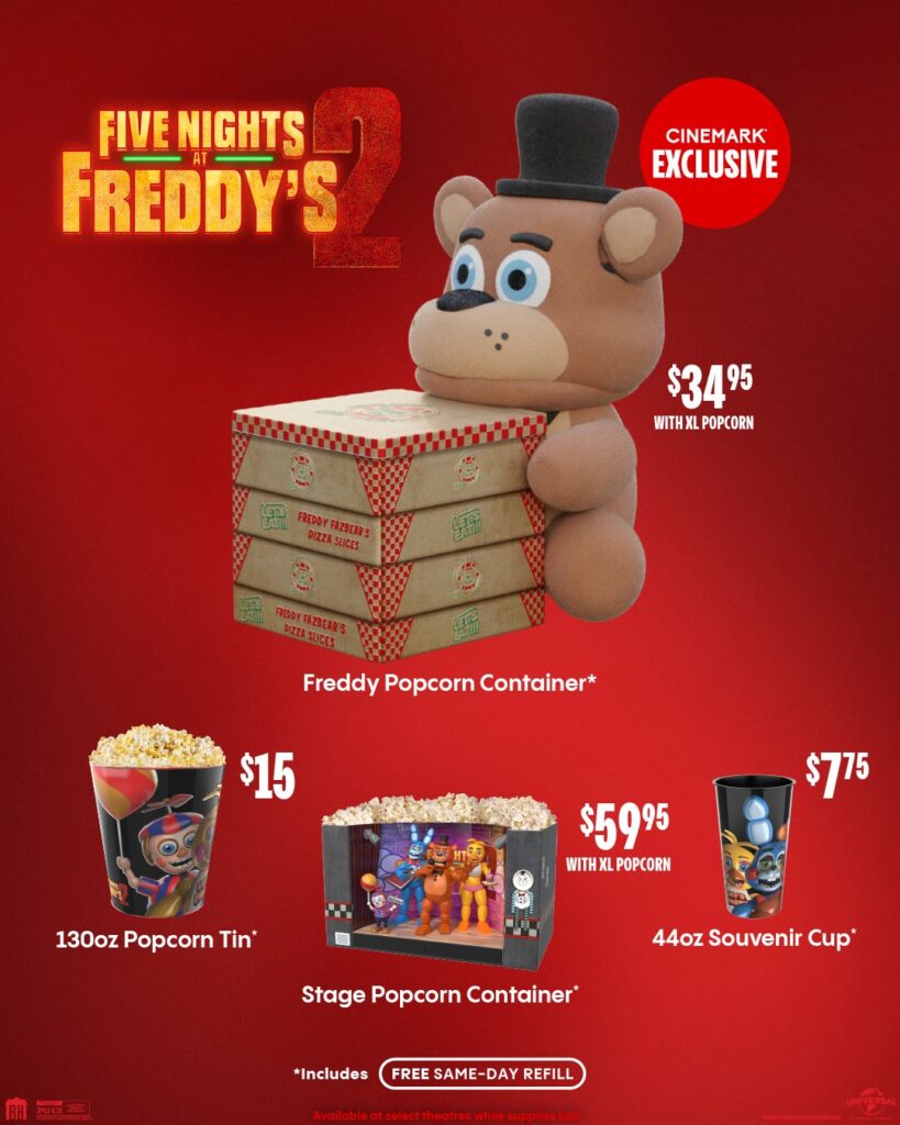 Freddy Fazbear Popcorn Bucket
