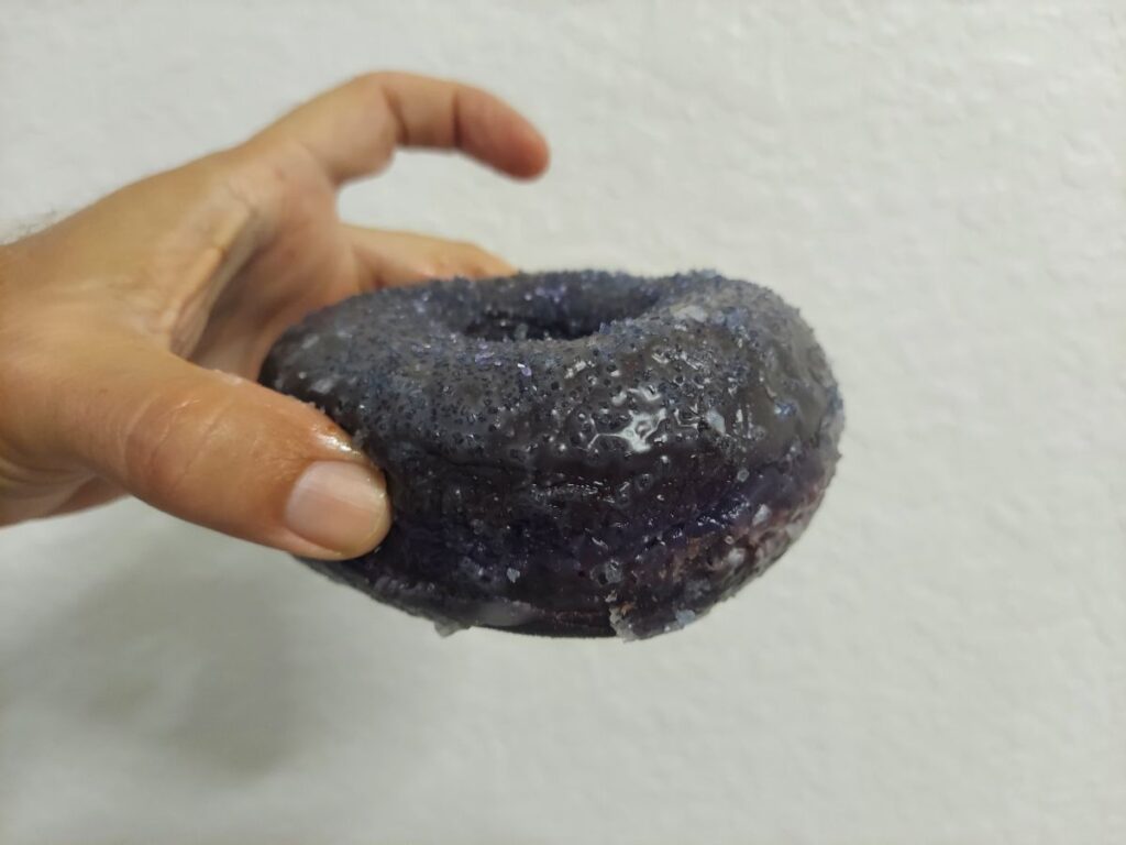 Ube Donut Everglazed