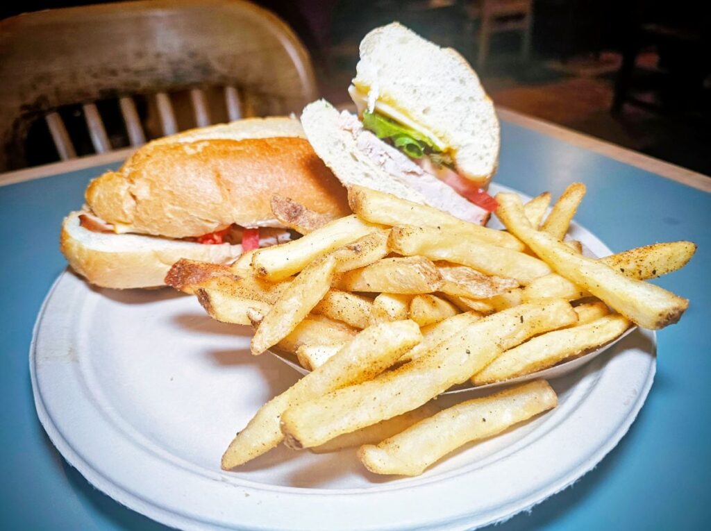 Smoked Carved Turkey Sandwich