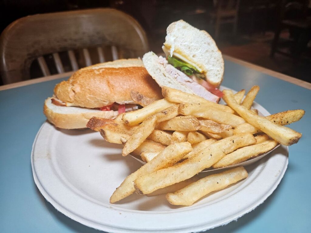 Smoked Carved Turkey Sandwich