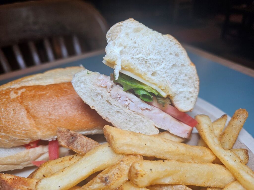 Smoked Carved Turkey Sandwich