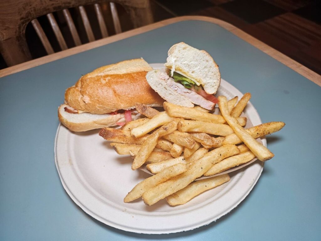 Smoked Carved Turkey Sandwich