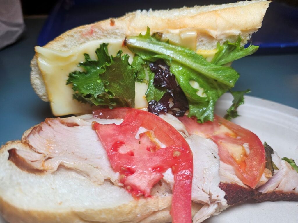 Smoked Carved Turkey Sandwich