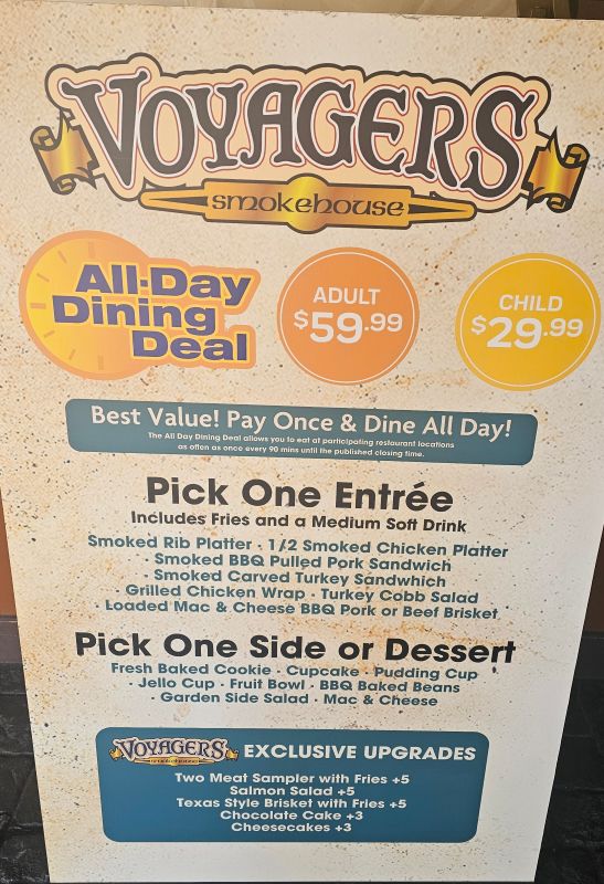 SeaWorld All-Day Dining Plan