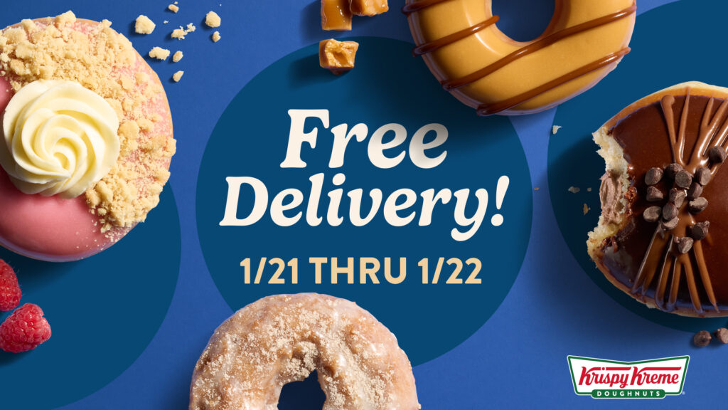 Krispy Kreme delivery deal