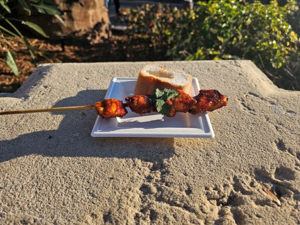 Chicken Pinchos SeaWorld