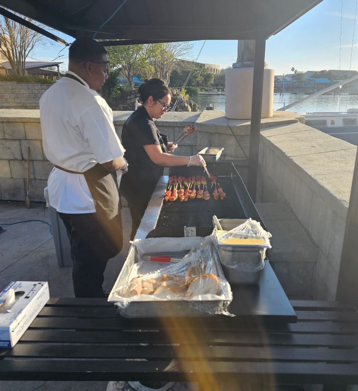Chicken Pinchos SeaWorld
