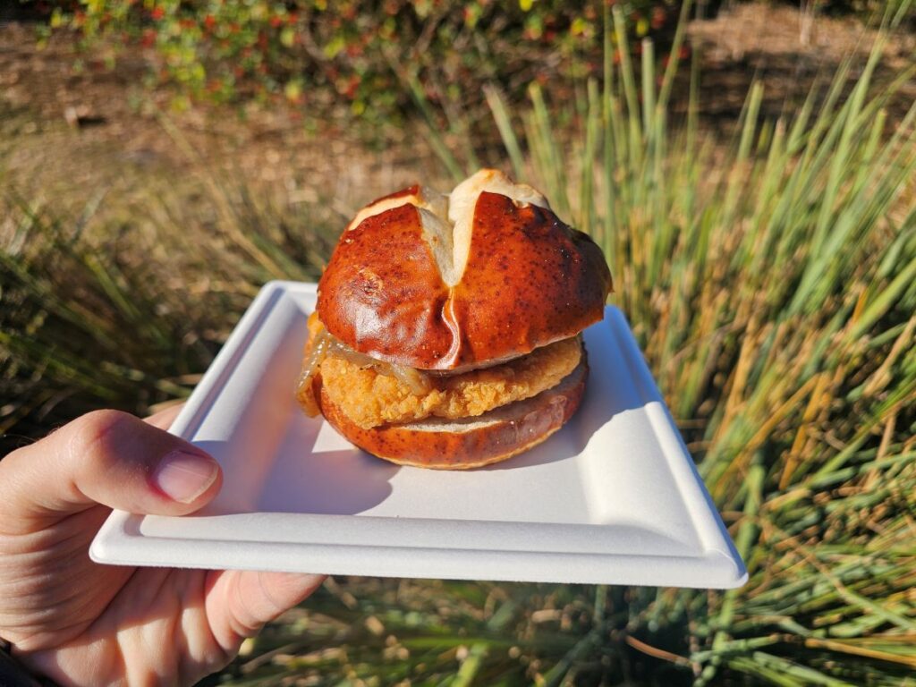 Chicken Schnitzel Sandwich