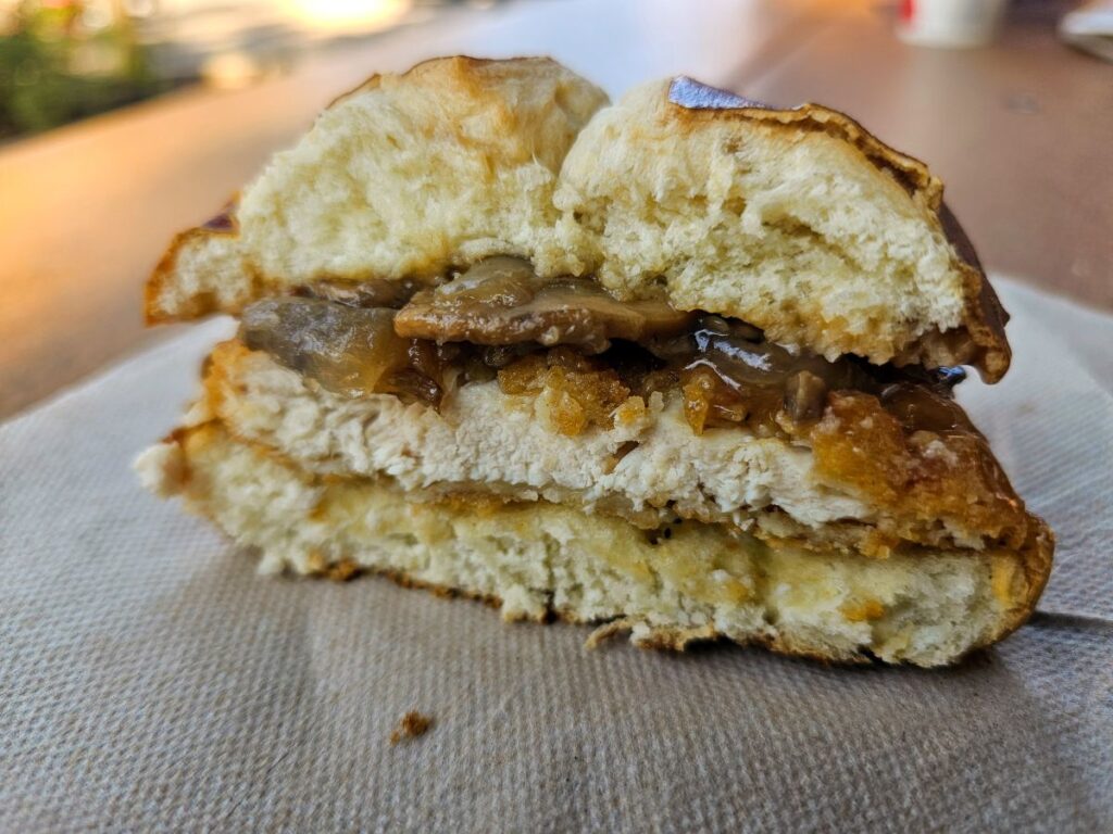 Chicken Schnitzel Sandwich