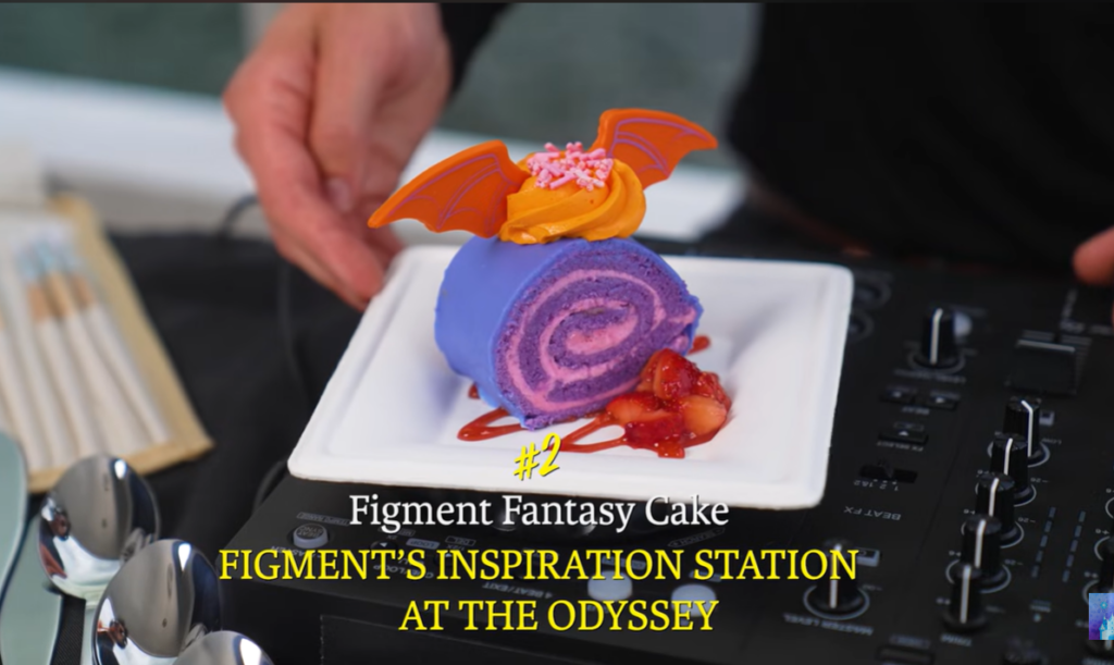 Figment Fantasy Cake