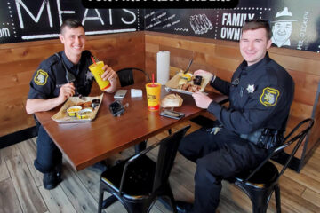Free sandwiches for responders