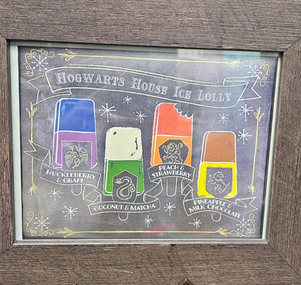 Hogwarts House Ice Lollies
