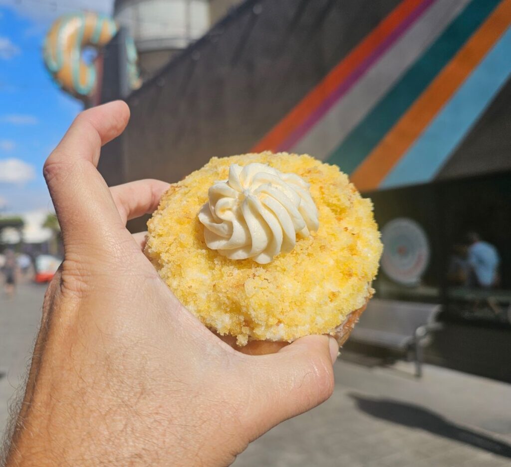 Hot Honey Cornbread Donut