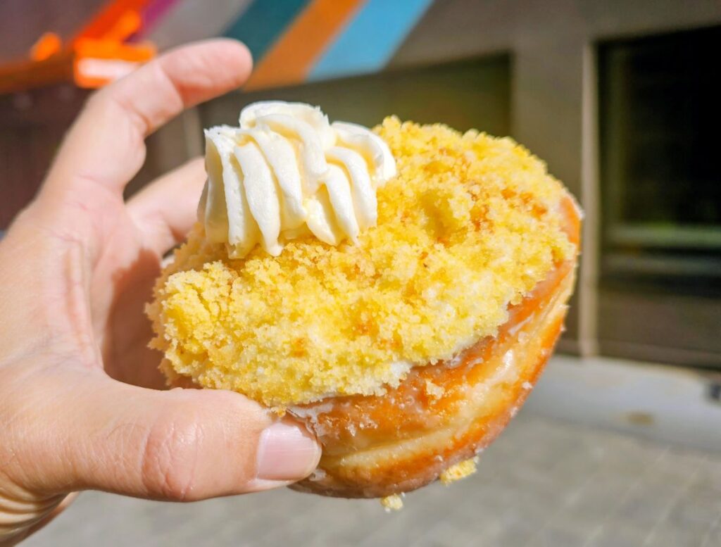 Hot Honey Cornbread Donut